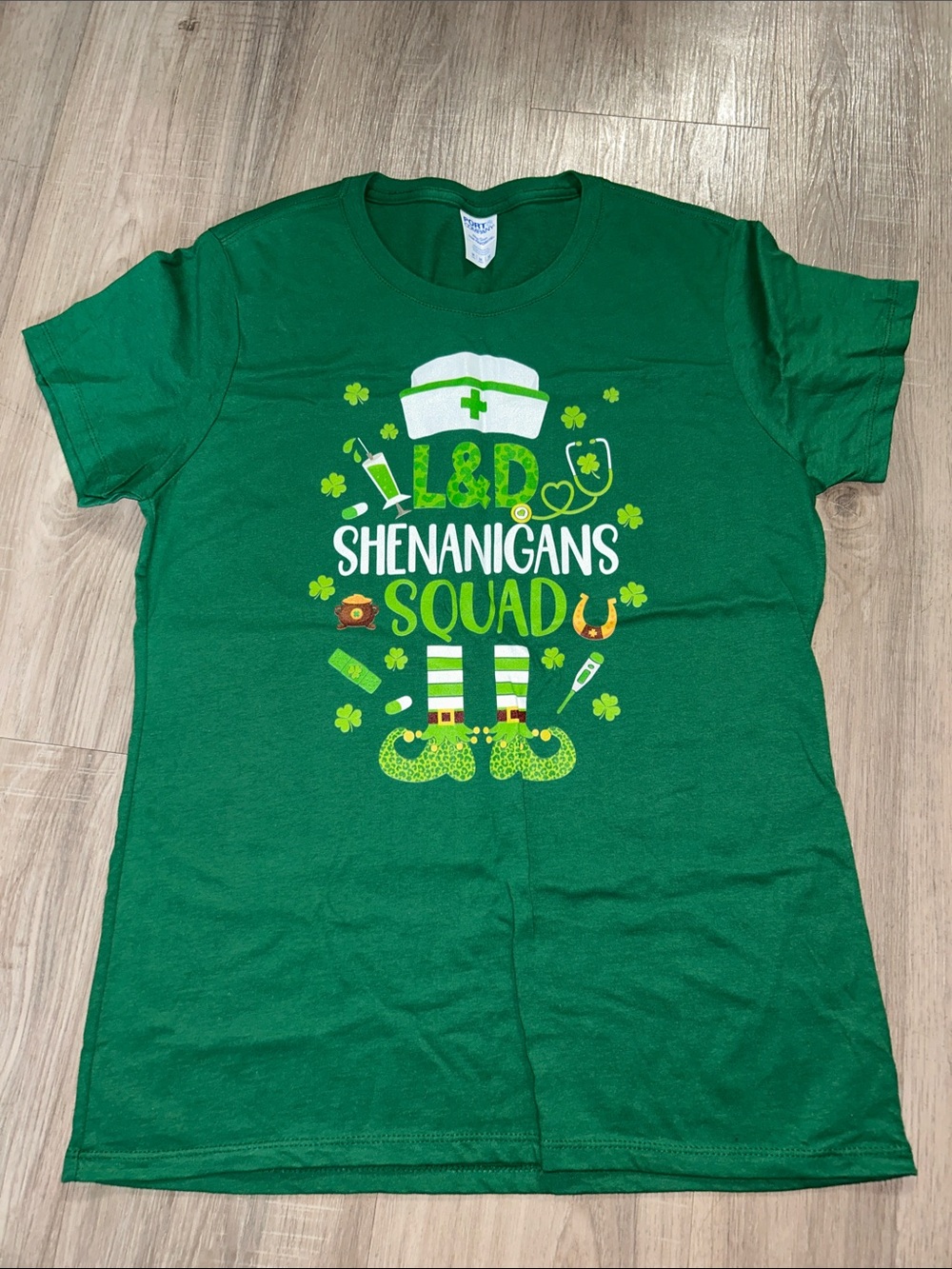 Green "Shenanigans Squad" St. Patrick's Tee